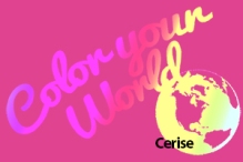 cerise color your world photo challenge badge